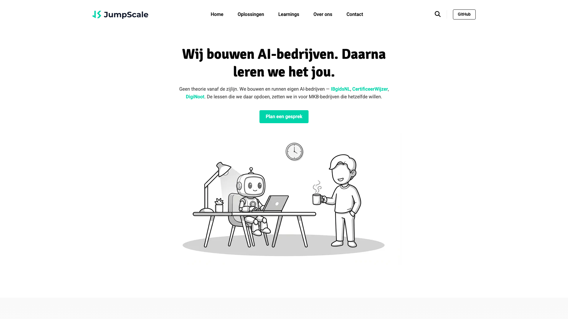 Screenshot van JumpScale