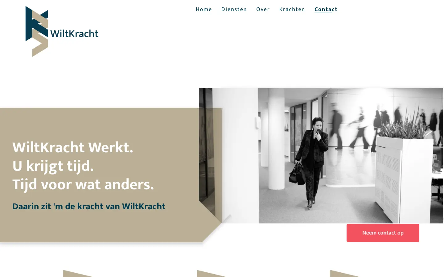 WiltKracht vóór de migratie